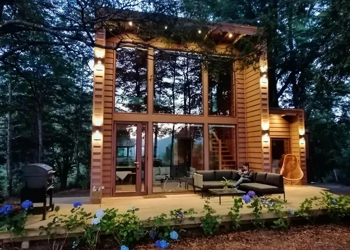 Loft Arrayán (6-7 p) Lodge Pucón Santos del Huife